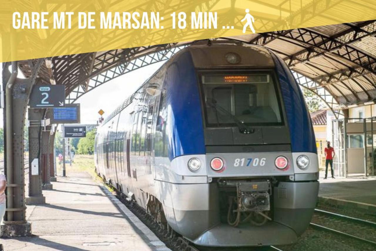 Maison Proche Centre * Wifi * Parking Devant * Мон дьо Марсан Екстериор снимка
